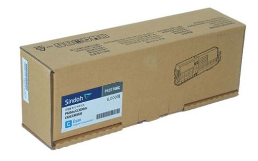 신도리코 P450T6KC파랑 정품토너