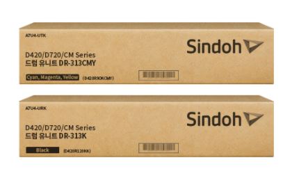 신도리코 D420R120KKDR-313K 검정 정품드럼