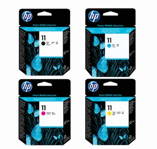 HP C4811A 청색 정품헤드HP C4812A 빨강 정품헤드HP C4813A 노랑 정품헤드