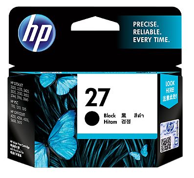 HP C8727A검정 정품잉크