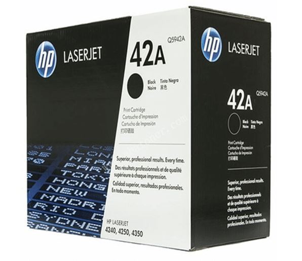 HP Q5942A 검정 정품토너
