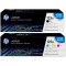 HP CB542A 125A노랑 정품토너
