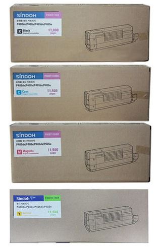신도리코 P400T11KK 검정 정품토너자가검사번호 미부착 10%차감제품과 무관한 스티커부착 10%차감계약기전용 비매품 30%차감