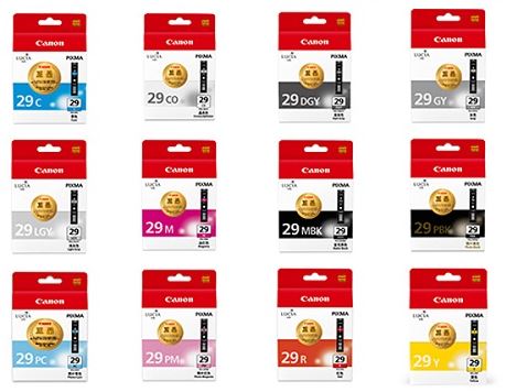 캐논 PGI-29PC 포토파랑 / PGI-29R 빨강
캐논 PGI-29PM 포토빨강 / PGI-29Y 노랑
캐논 PGI-29M 진홍 / PGI-29C 파랑
유통기한 6개월미만 매입불가