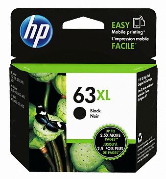 HP63XL F6U64AA검정 대용량 정품잉크