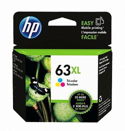 HP63XL F6U63AA컬러 대용량 정품잉크