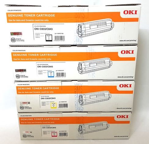 OKI C833 C843 파랑 46443107
OKI C833 C843 빨강 46443106
OKI C833 C843 노랑 46443105
자가검사스티커 미부착 50%차감