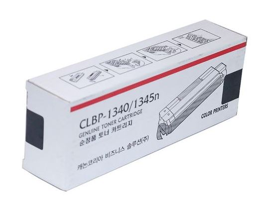 캐논 CLBP-1340BK 검정 정품토너자가검사스티커 미부착 50%차감