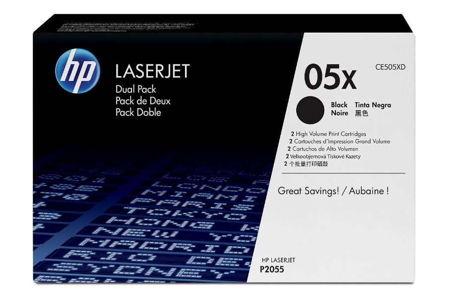 HP CE505XD대용량 정품토너 듀얼팩