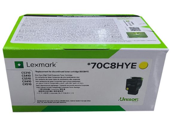 70C8HYE 노랑
정품토너